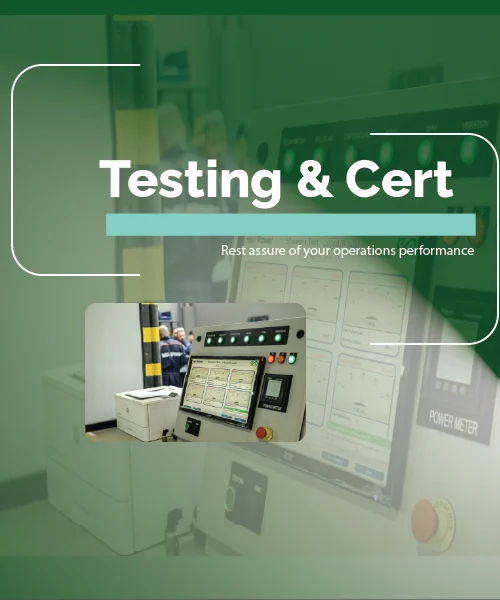 Testing & Cert