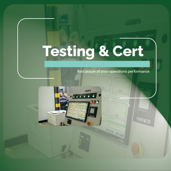 Testing & Cert